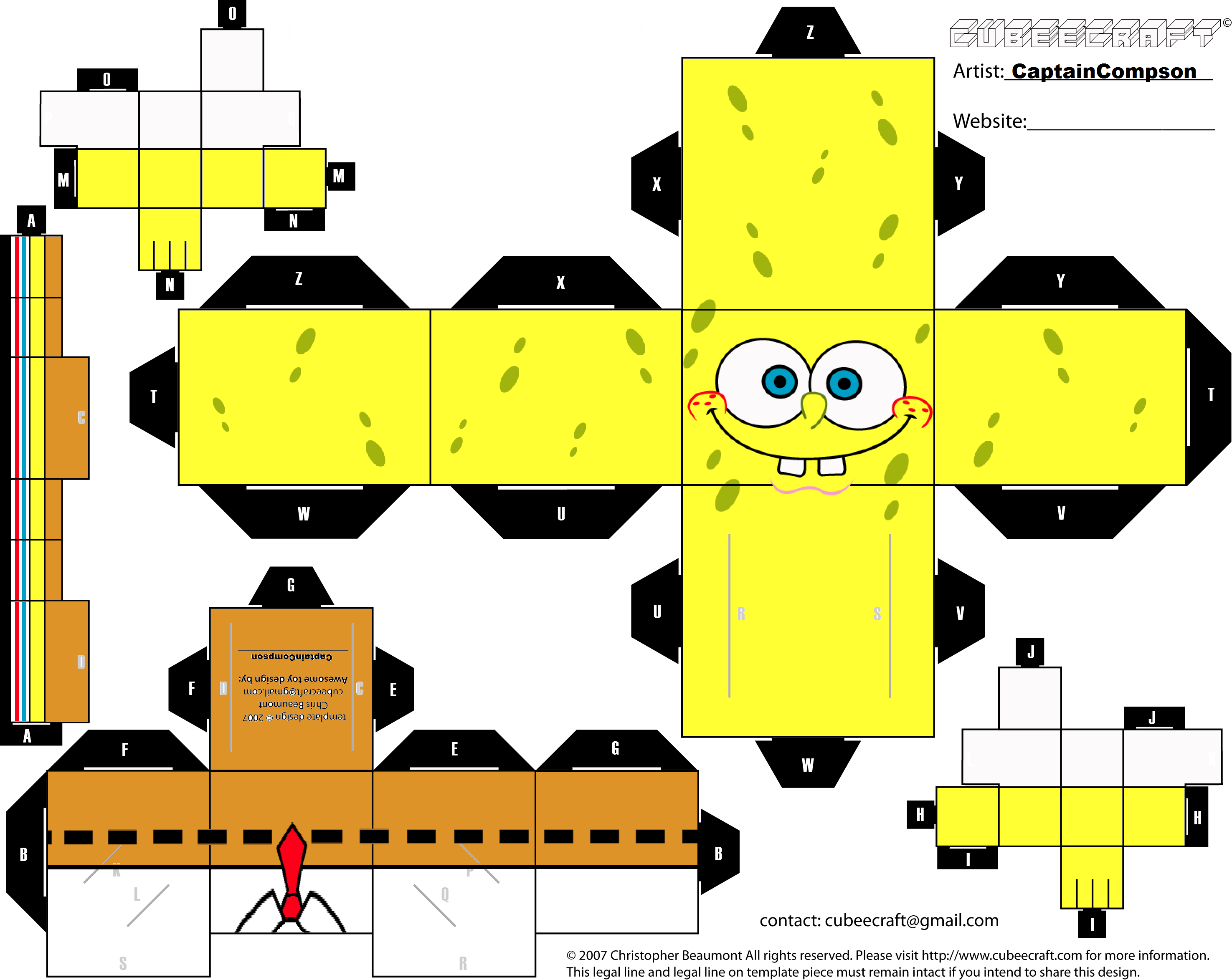 Spongebob Cubeecraft