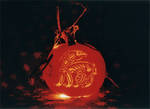 Celtic Dog Jack O' lantern by GreyOfPTA