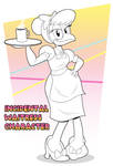 Duck Tales Waitress by GreyOfPTA