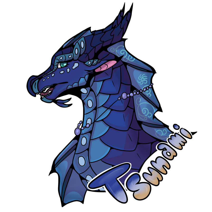 Tsunami (Sticker Fanart) by Lovable-Peril on DeviantArt