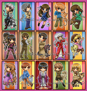 Fruits Basket Zodiac by AnnieMsson