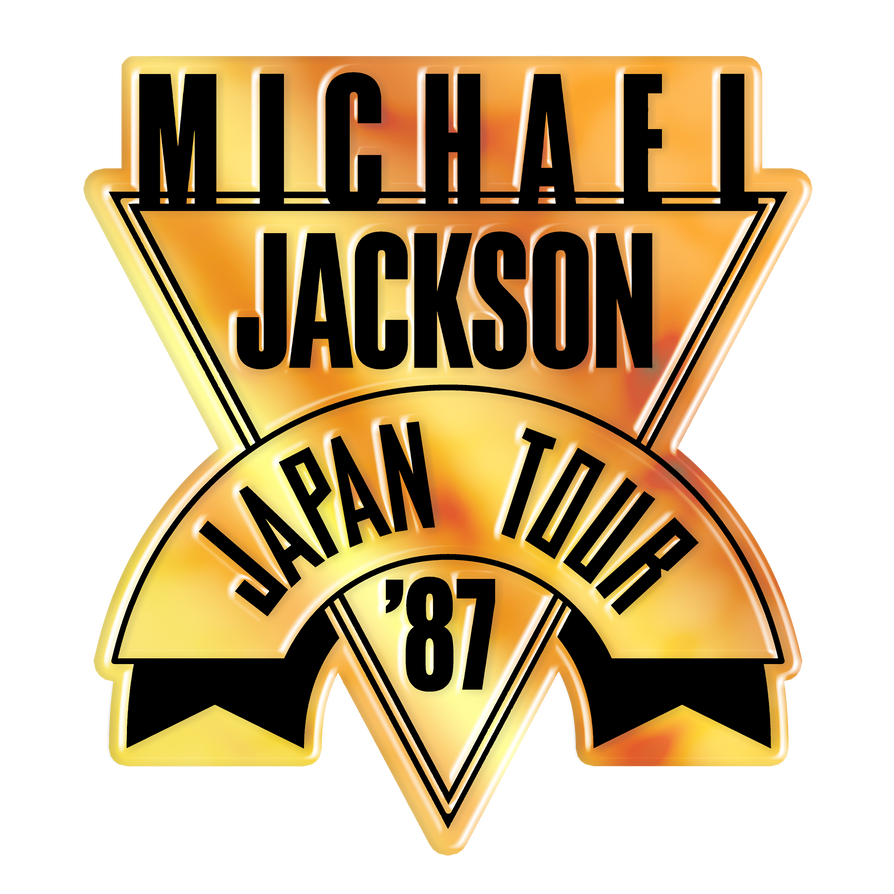 Logo - Michael Jackson's Bad Japan Tour 1987 (5) by Logo - Michael Jackson's Bad Japan Tour 1987 (5) by