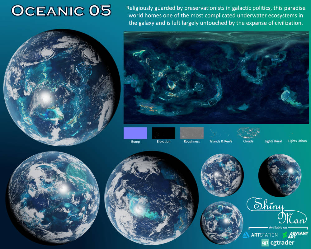 Oceanic Planet 05 by SchinyMan on DeviantArt