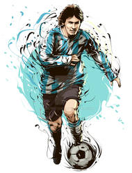 Lionel messi by CrisVector