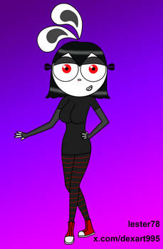 Amy makes Mavis cosplay