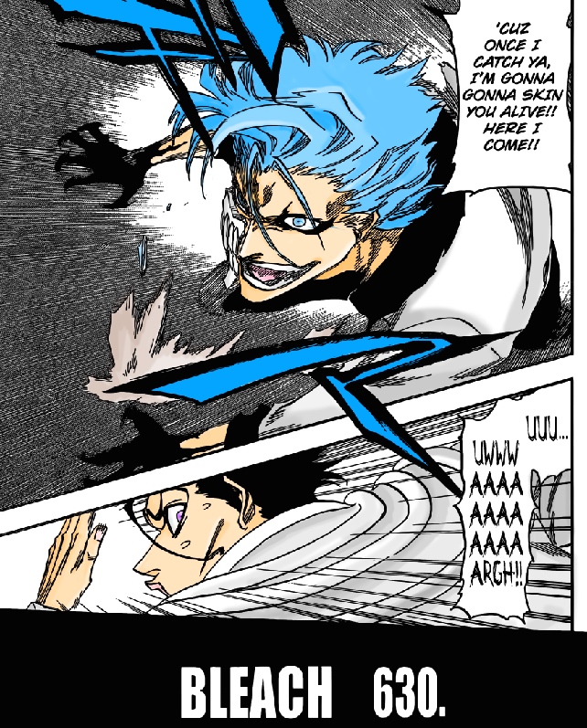 Bleach 630 Colouring - PANTERA ATTACKS!!