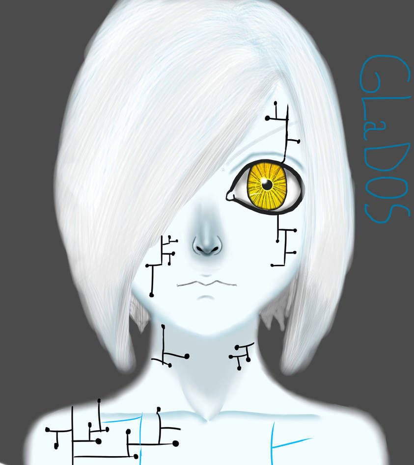 Human Form : GLaDOS by KuroKagamiImeji on DeviantArt