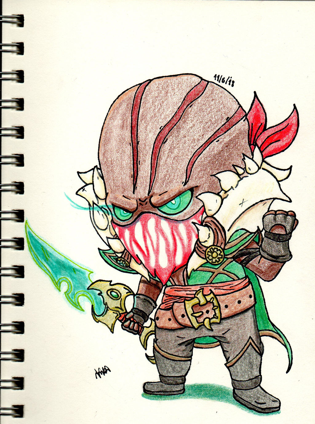League of legends : Chibi Pyke by Mikee369 on DeviantArt
