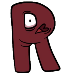 R (alphabet lore) by dazzlerlemmykoopa200 on DeviantArt