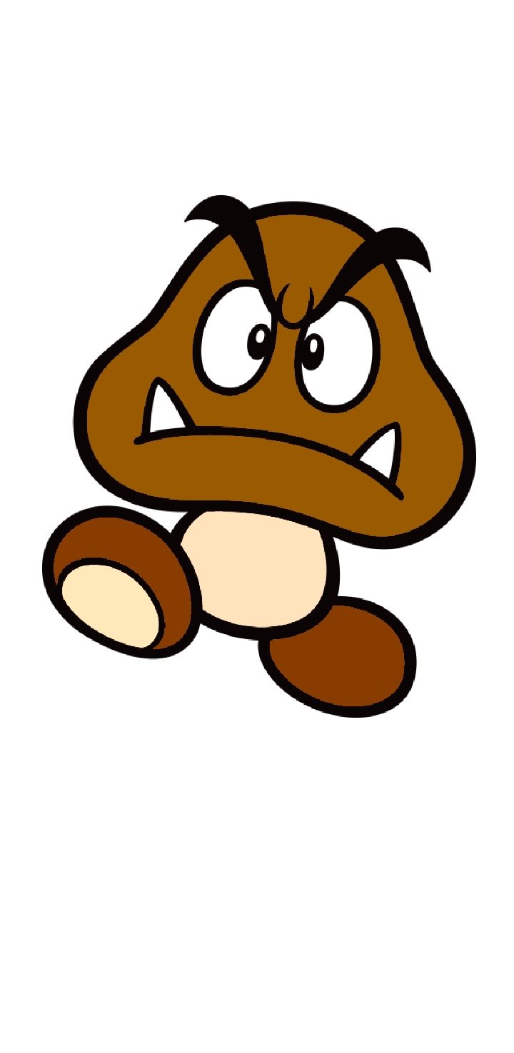 Goomba Back Goomba (super Mario bros pockets) by dazzlerlemmykoopa200 on DeviantArt