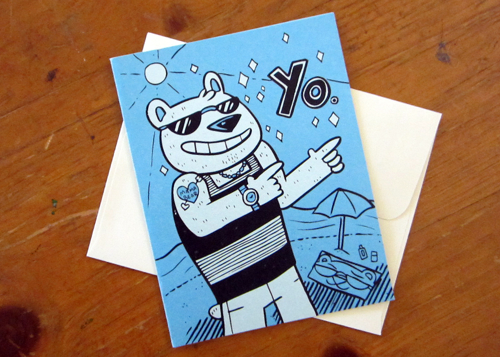 CARD 4.25x5.5 FourYoBear