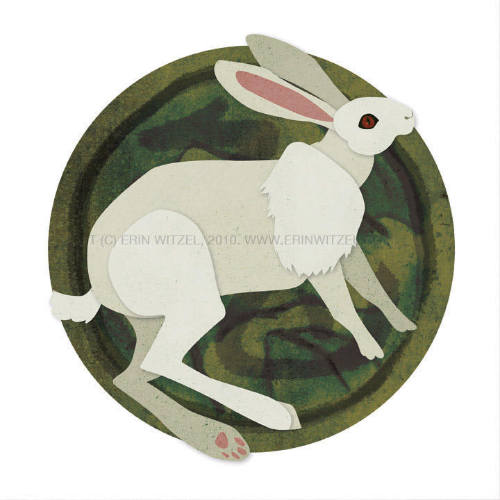 Chinese Zodiac: Rabbit by erinwitzel on DeviantArt