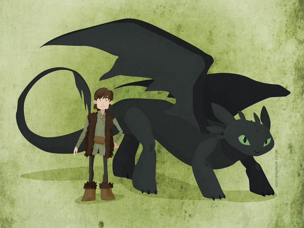 HTTYD: Boy and Dragon