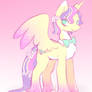 Breedable result - Fluttershy x Cadence