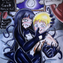 (Commission) Symbiote Hinata and Naruto