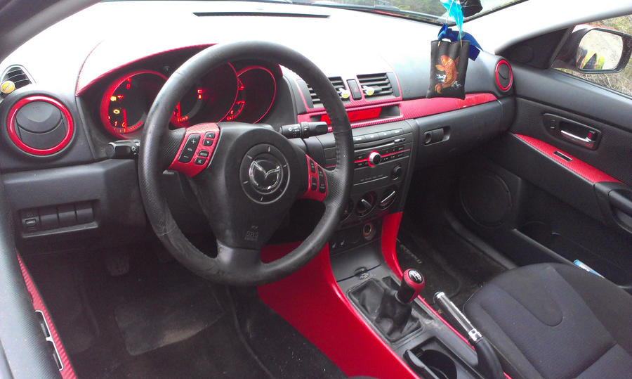 2007 Mazda 3 Gt Interior Mods By Dom