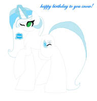 Happy Birthday Snow! ~ gift