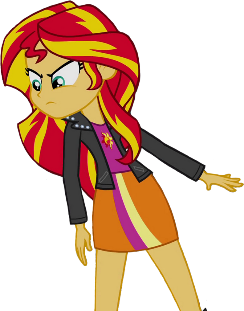 MLP Equestria Girls SunsetShimmer Angry Vector by MLP Equestria Girls SunsetShimmer Angry Vector by