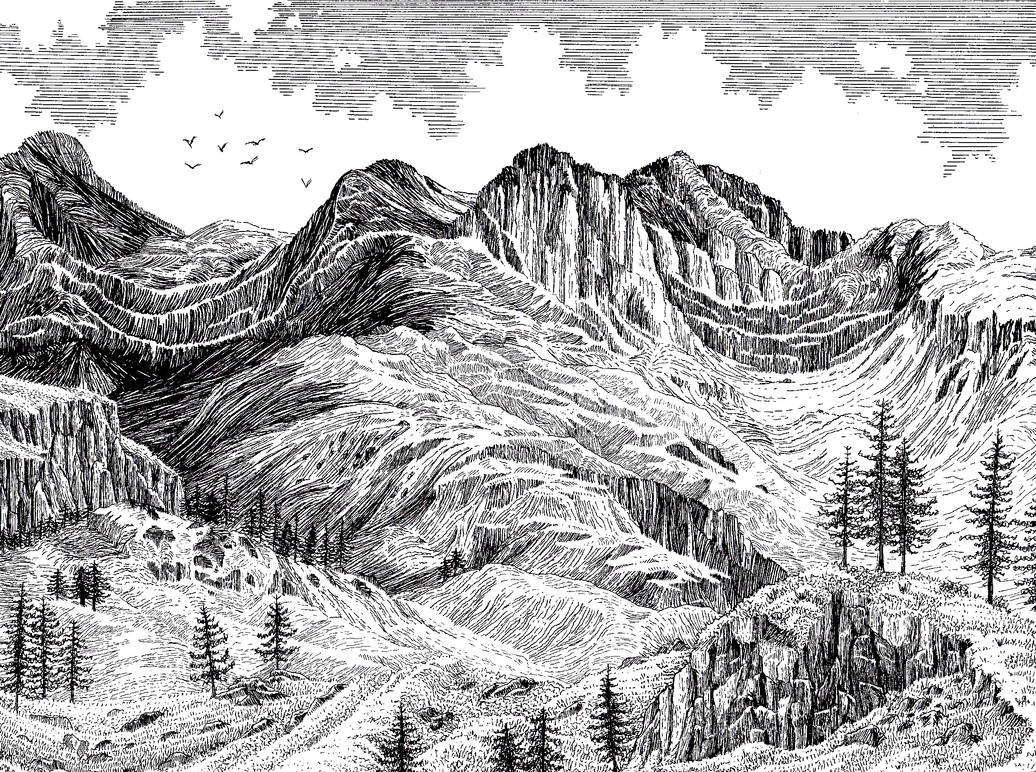 The Walls of Durin by Yeldabon The Walls of Durin by Yeldabon