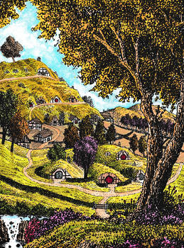 Hobbiton - Coloured Rendition