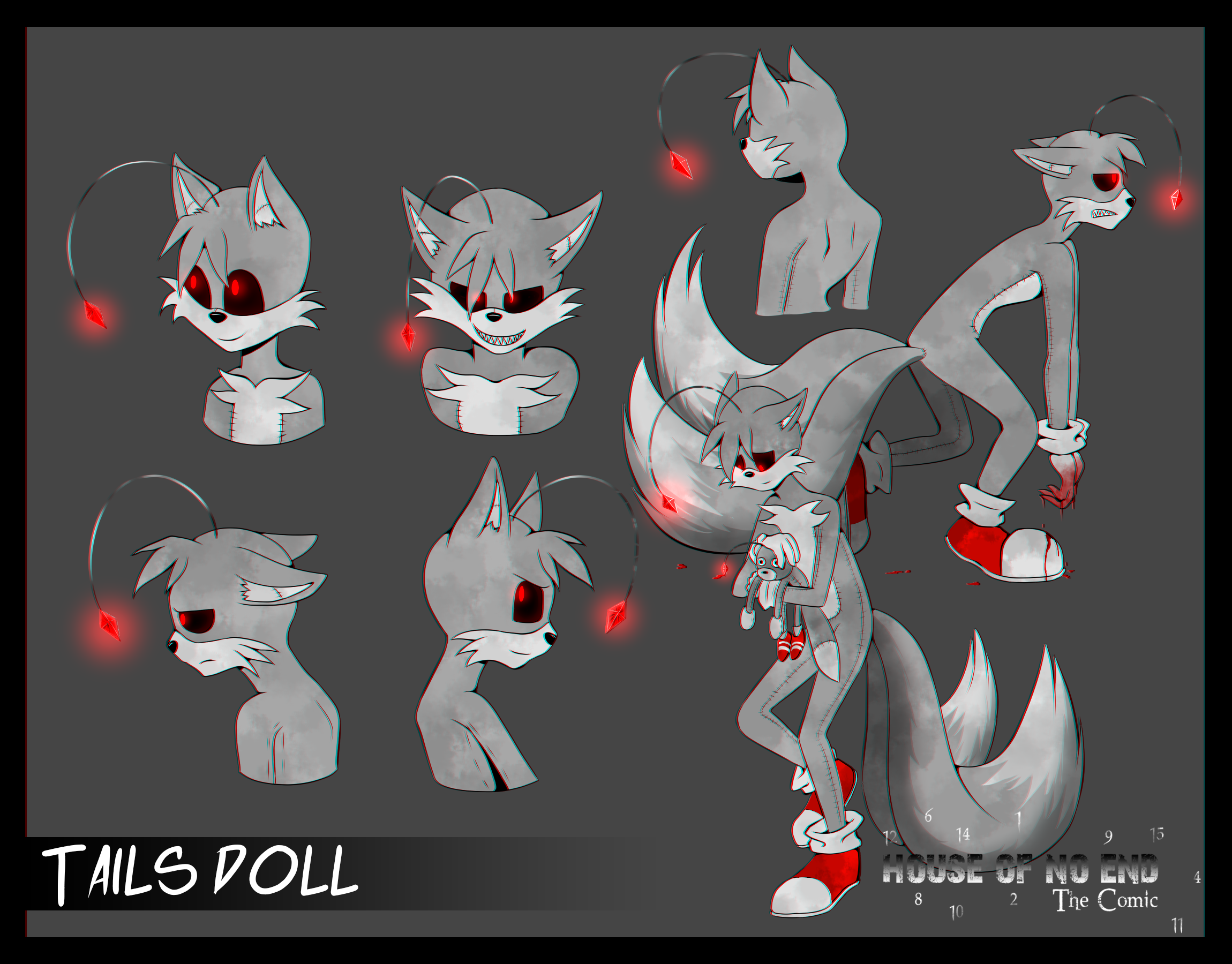 Colors Live - Tails Doll curse by Narukona13