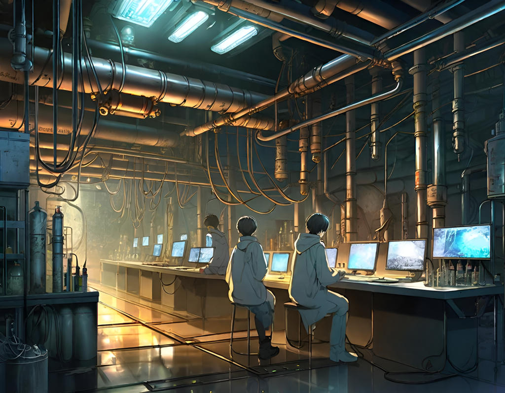 Underground Laboratory by DoctorCorvus on DeviantArt