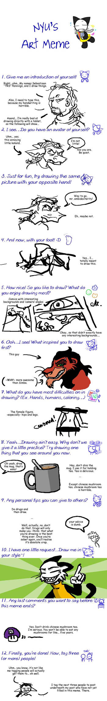 nyu's art meme by trs