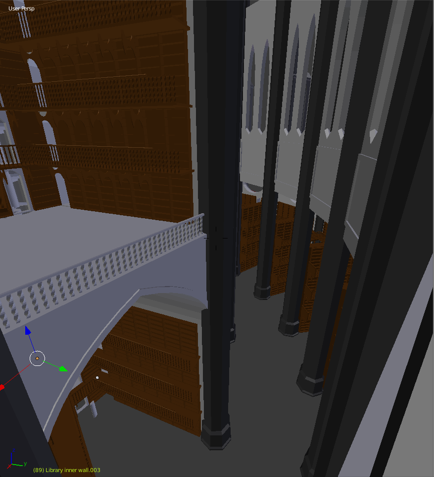 The Black Cathedral: Library by trs