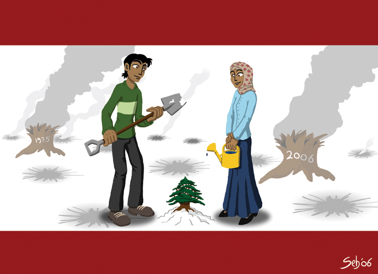 Lebanon rebuilds yet again by trs