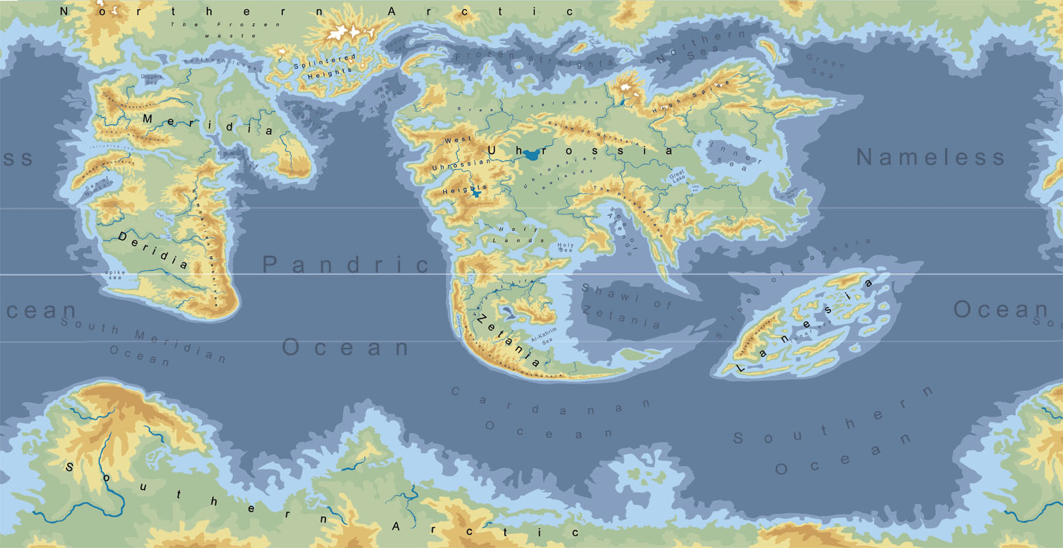 The world of Therras by trs