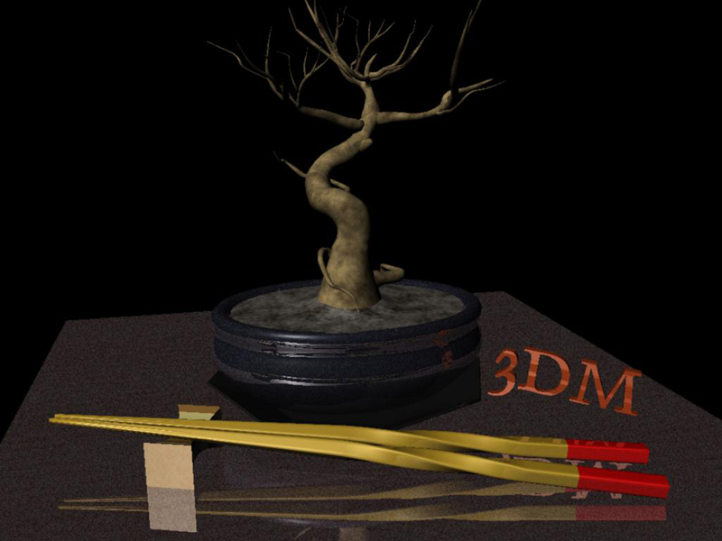 Bonsai render in Maya by trs