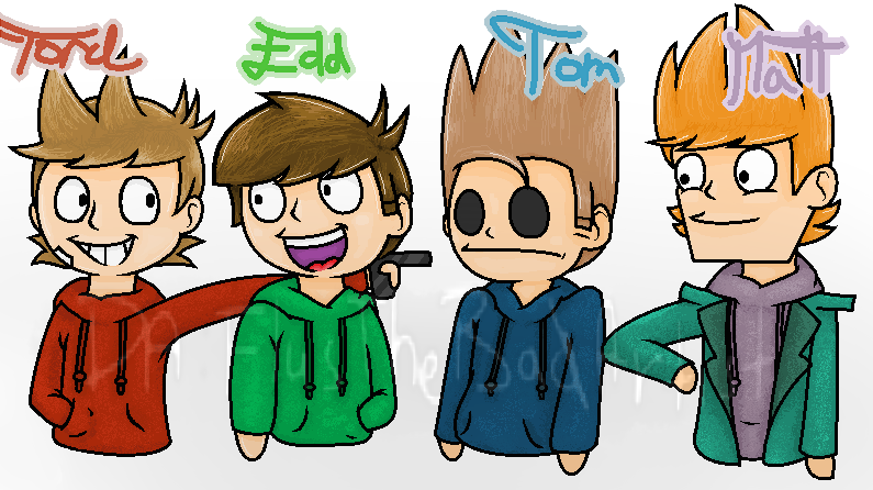 Eddsworld Edd X Matt Pictures To Pin On Pinterest - Eddsworld Edd X Tom -  Free Transparent PNG Clipart Images Download