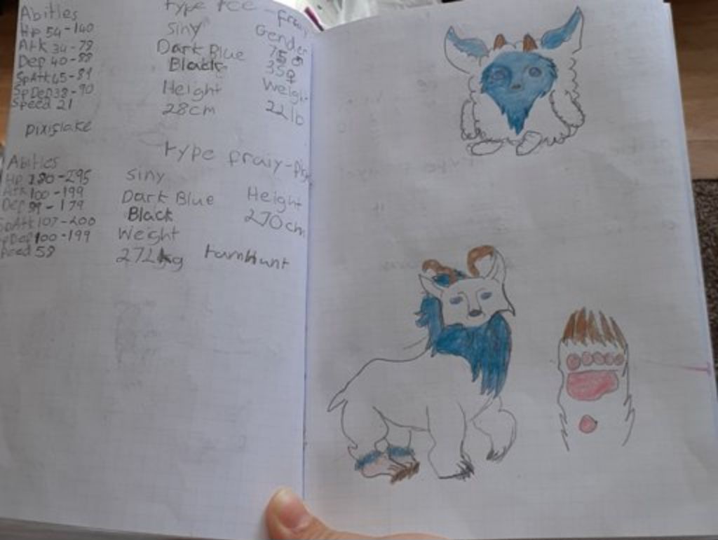 Fakemon pokedex entered