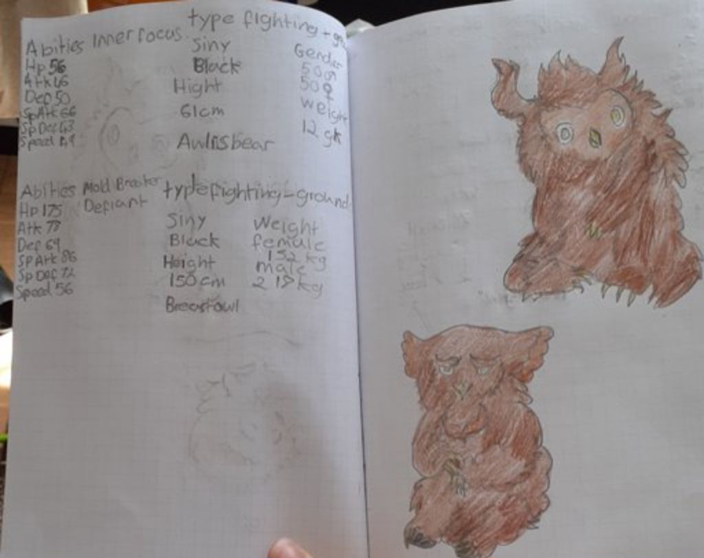 Fakemon pokedex entered