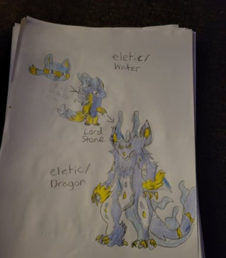 Reincarnated as a slime fakemon pokedex legendary