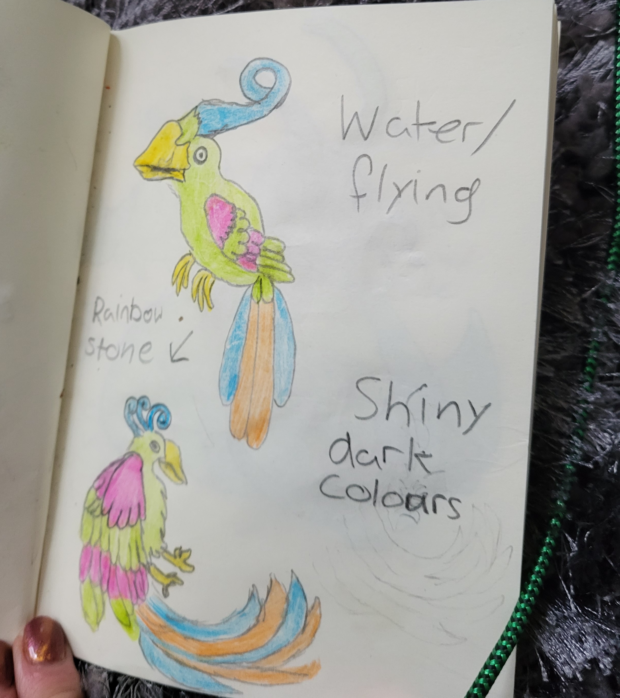 Fakemon pokedex entered