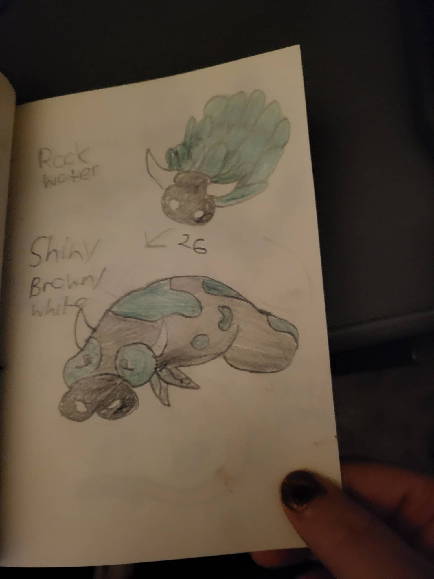 Fakemon pokedex entered