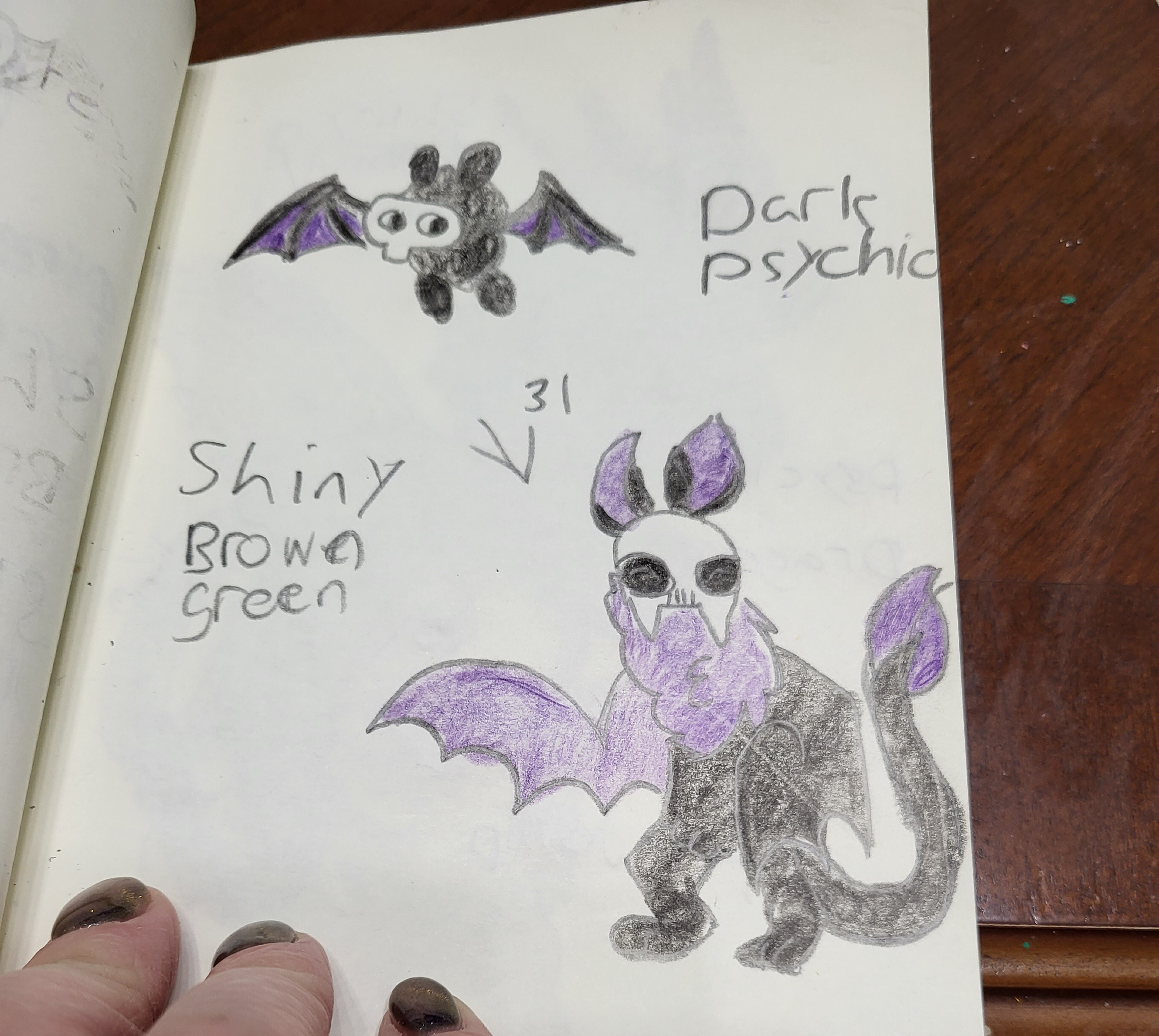 Fakemon pokedex entered