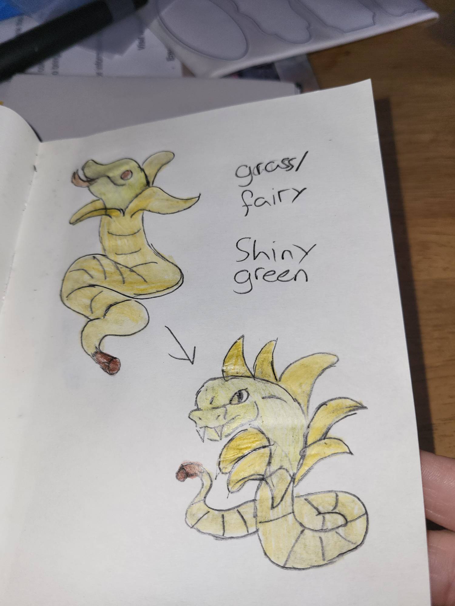 Fakemon version pokedex entered