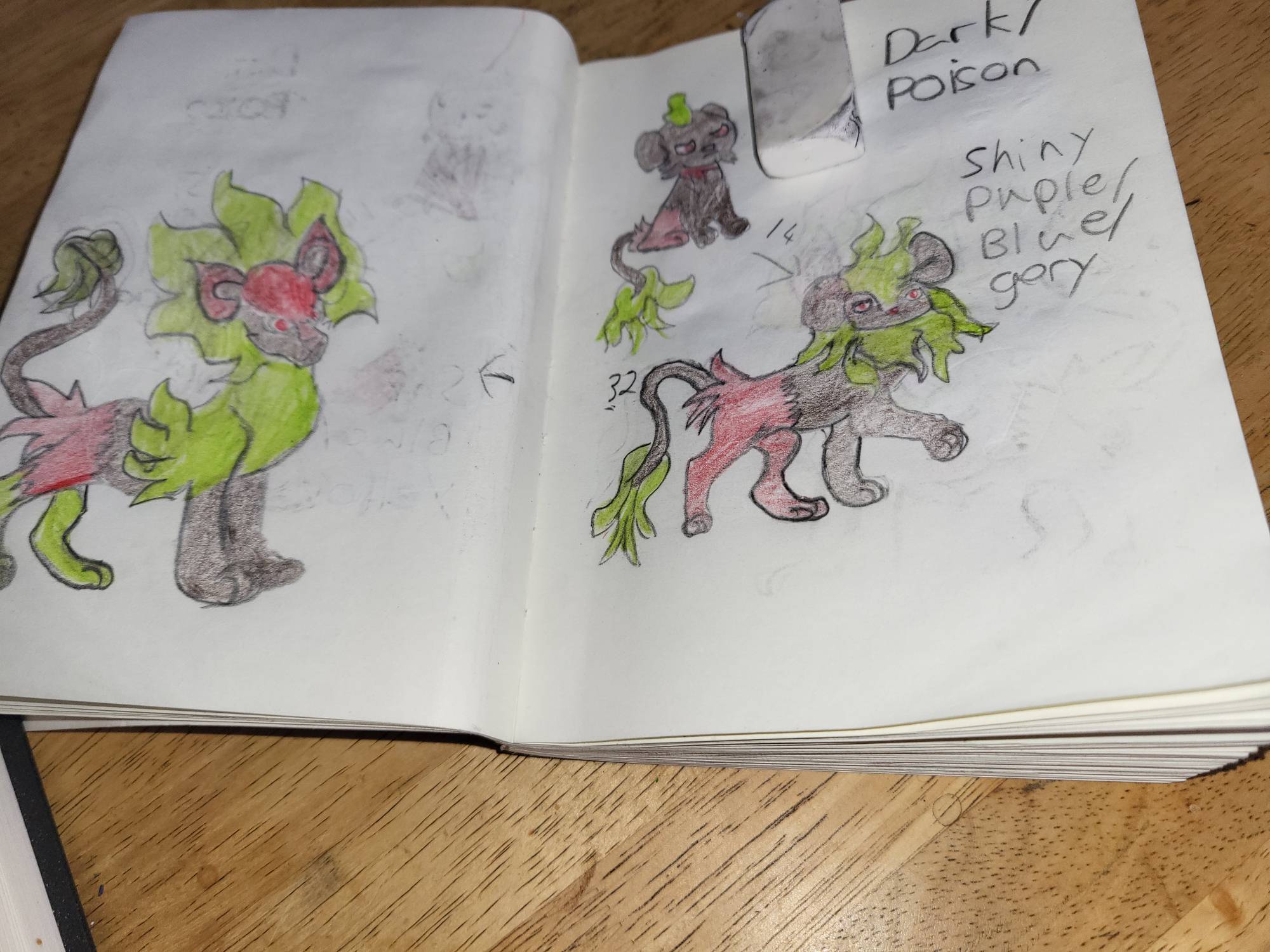 Fakemon version pokedex entered