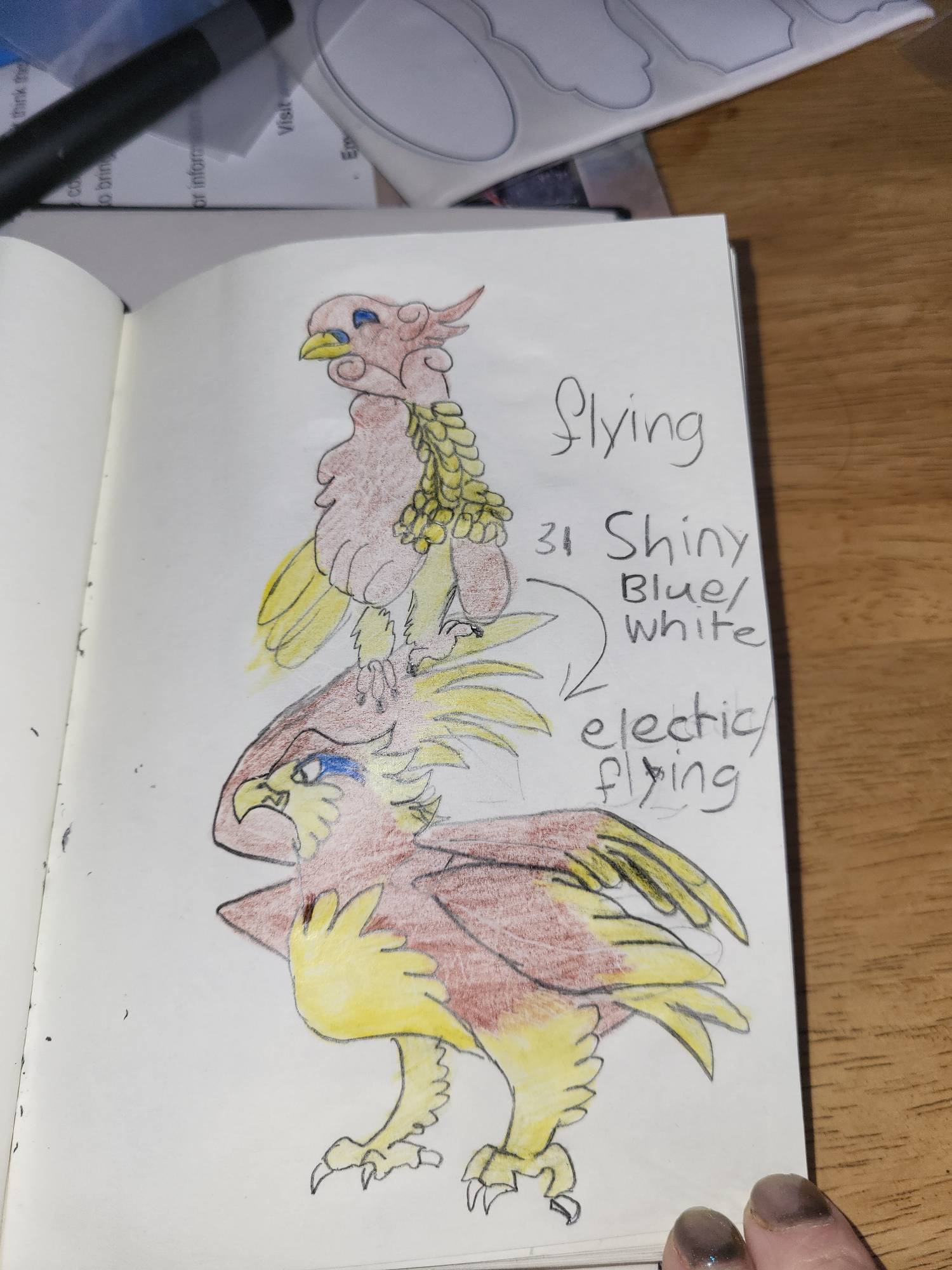Fakemon pokedex entered