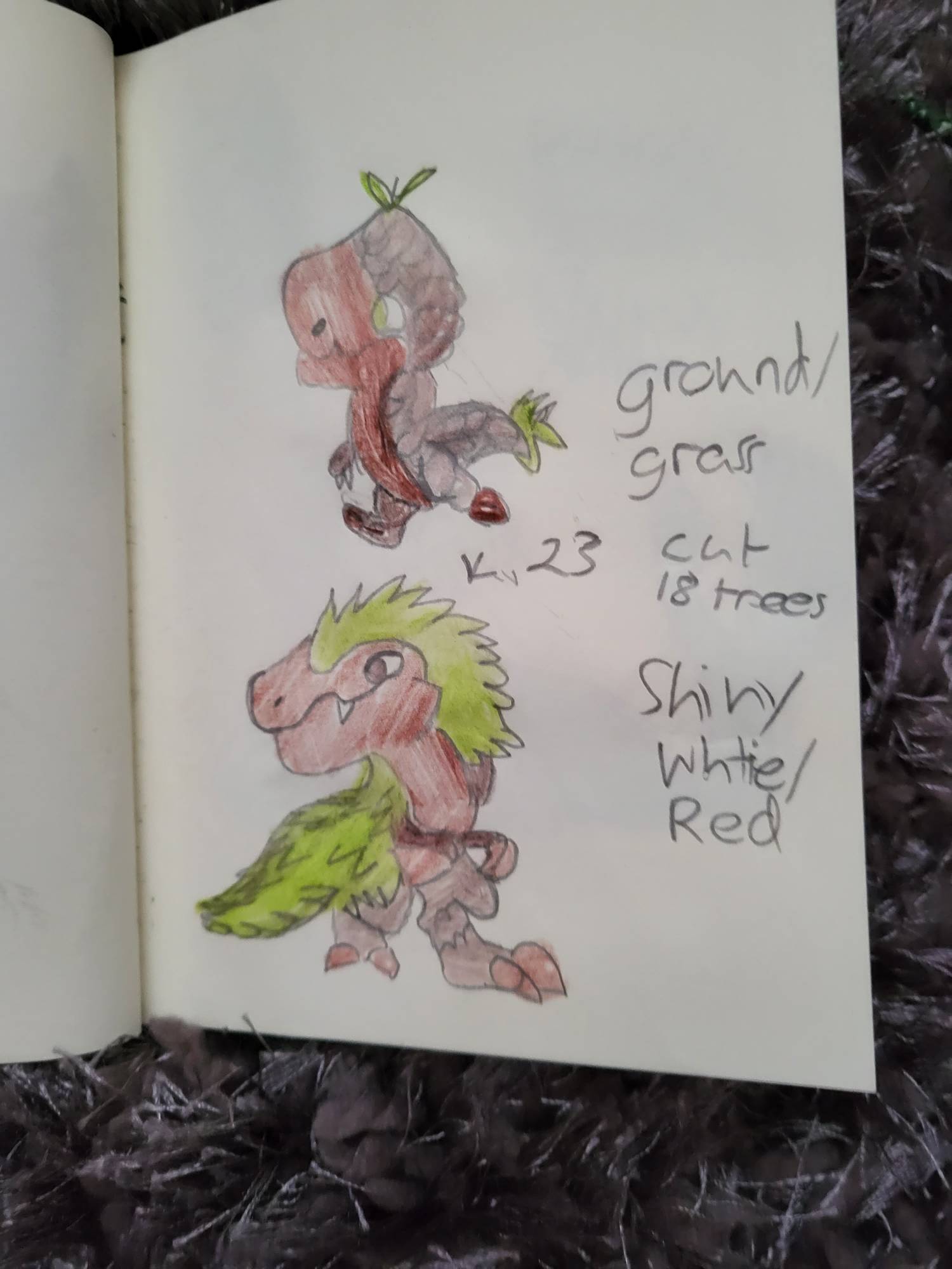 Fakemon pokedex entered