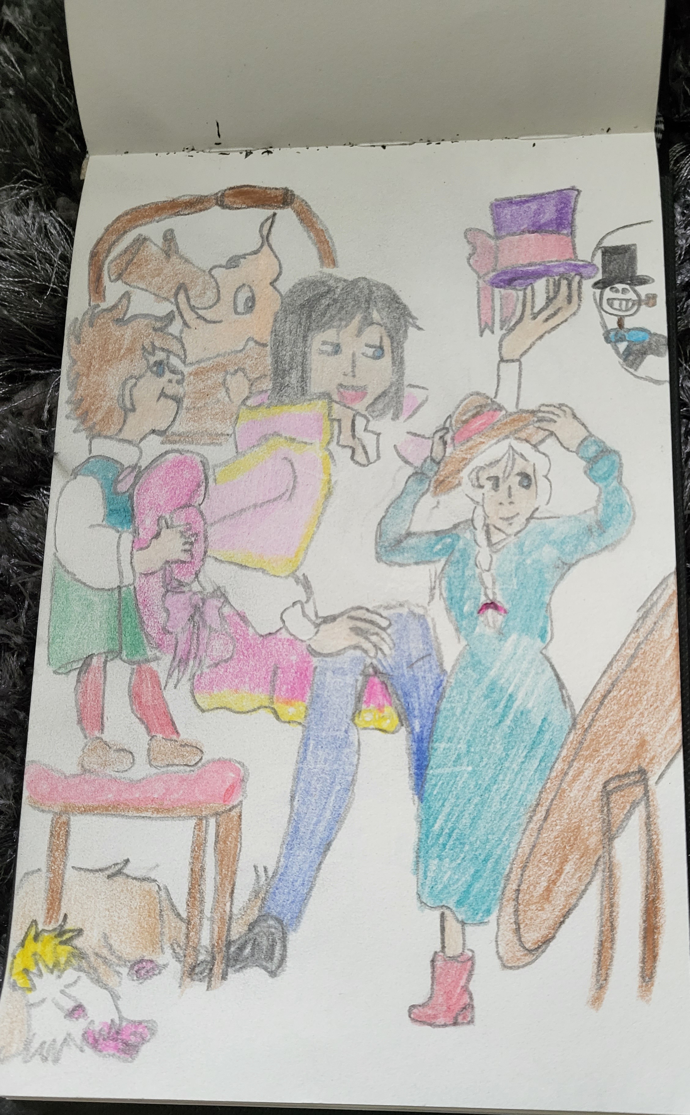 Studio ghibli drawing