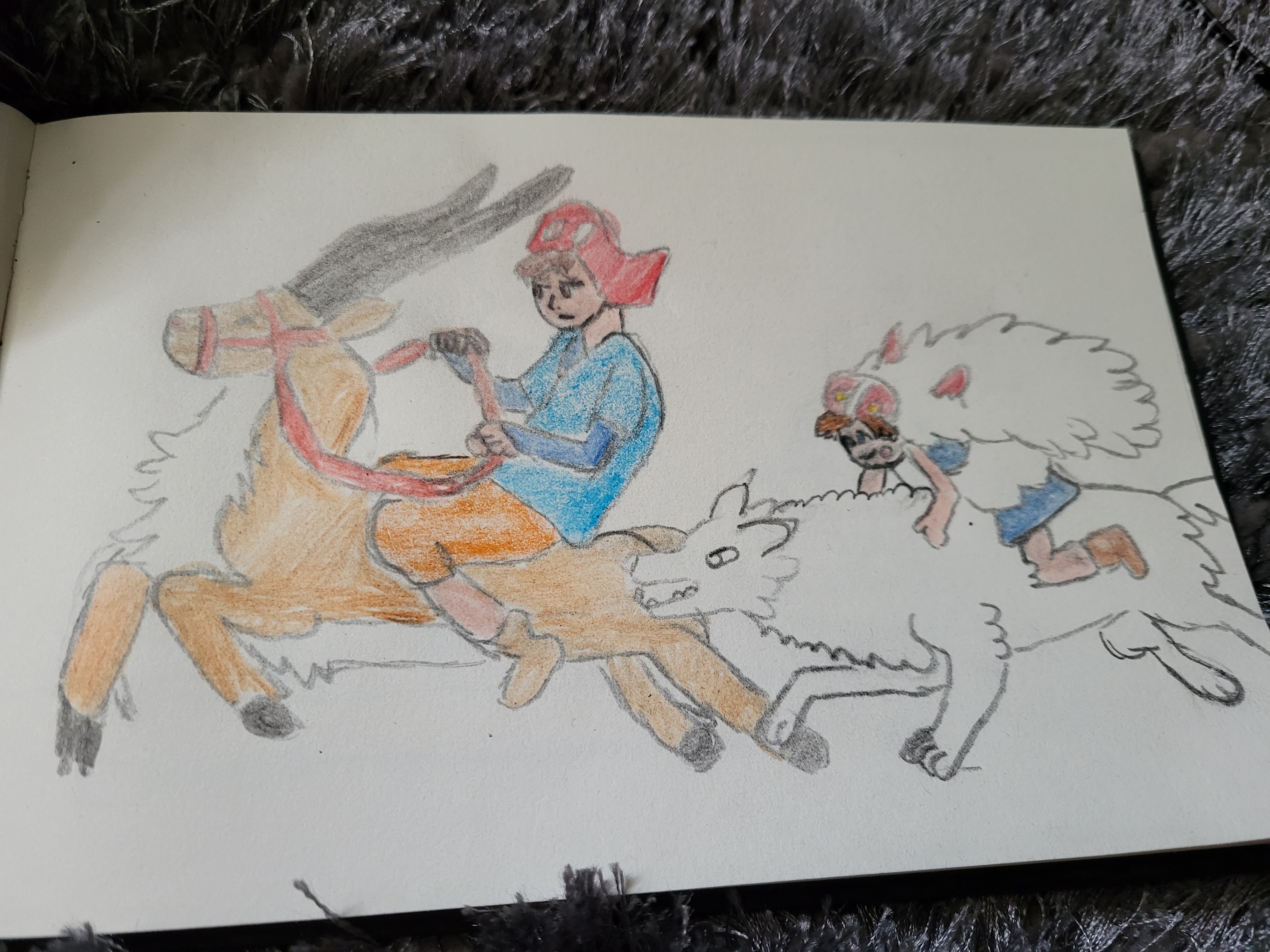 Studio ghibli drawing