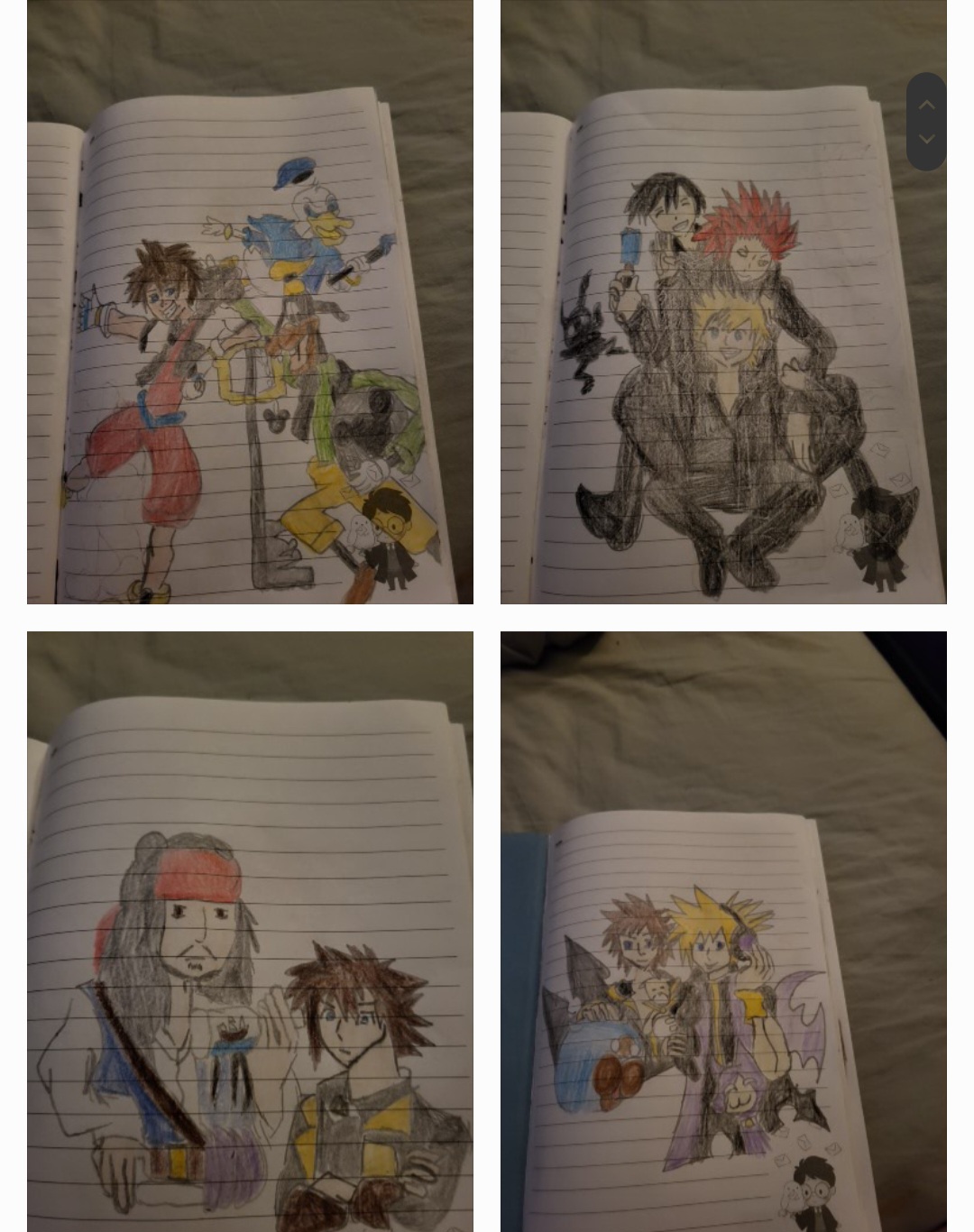 Kingdom hearts drawing