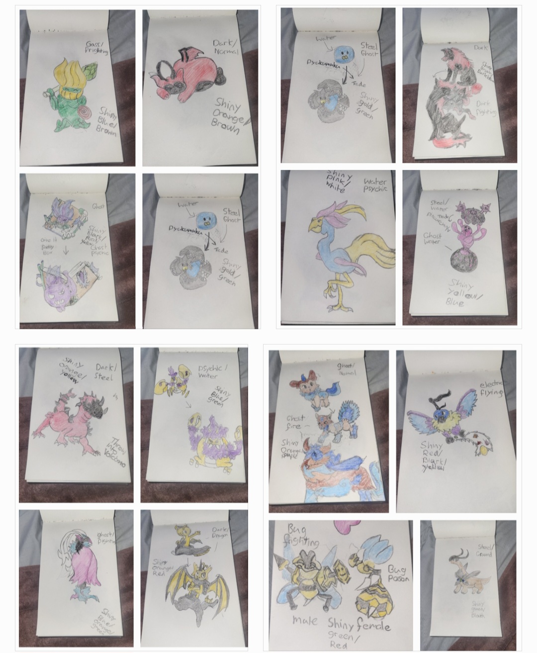 Last fakemon version pokedex