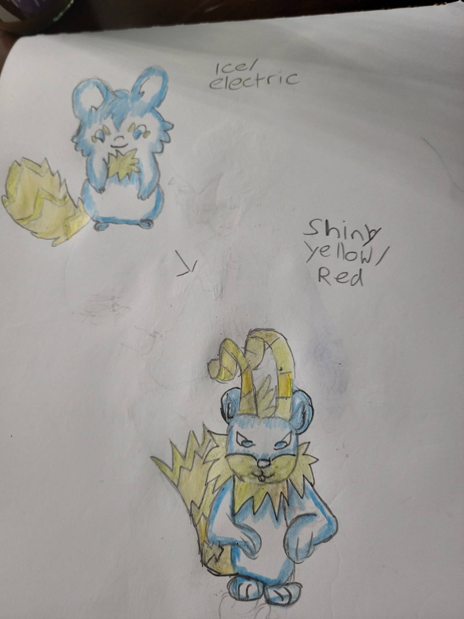 Fakemon pokedex Pikachu clone