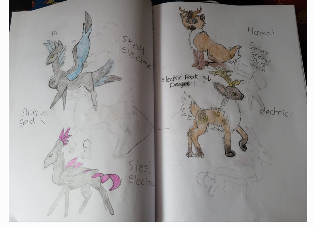 Fakemon pokedex deer pokemon