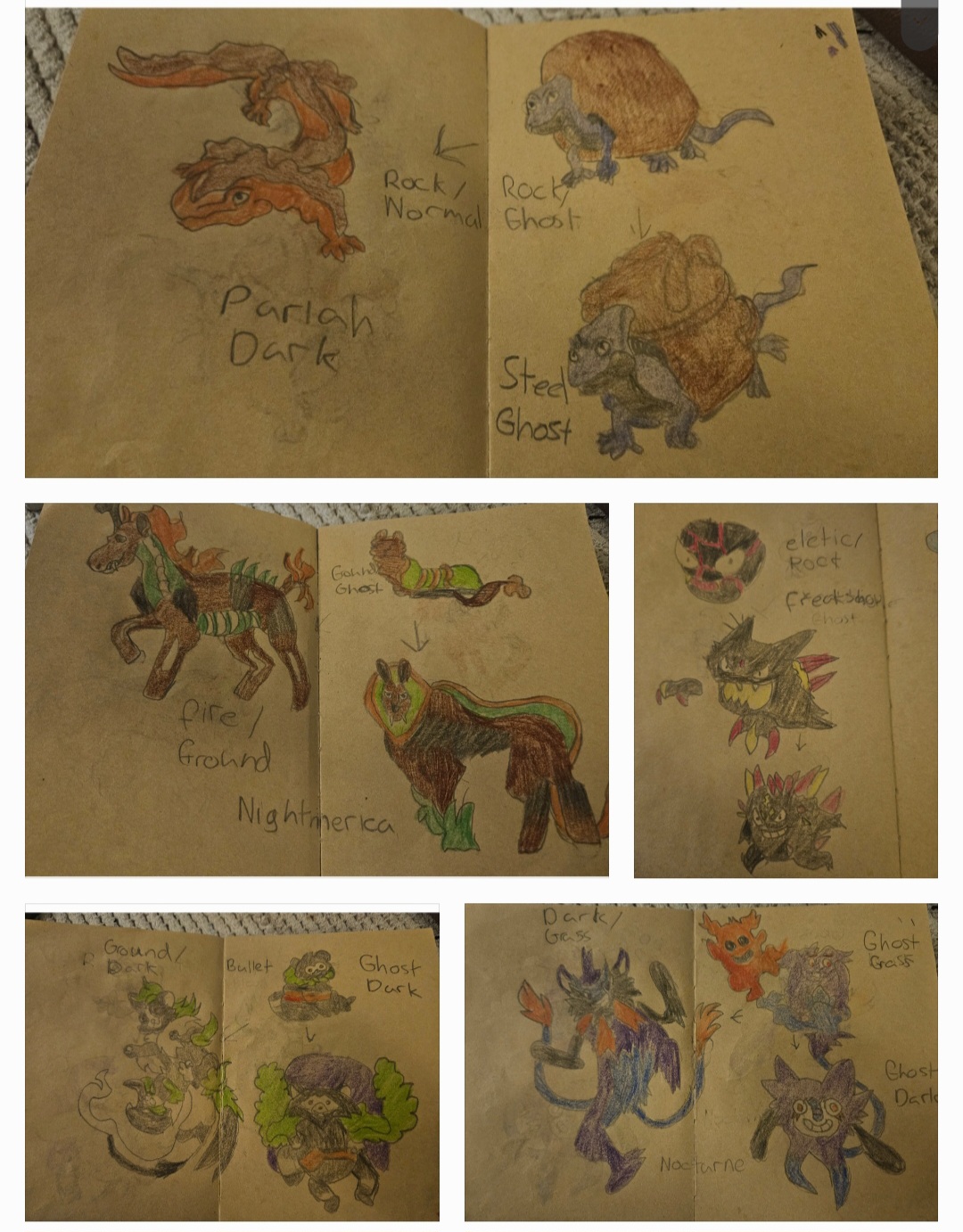 Danny phantom fakemon pokedex Route 7