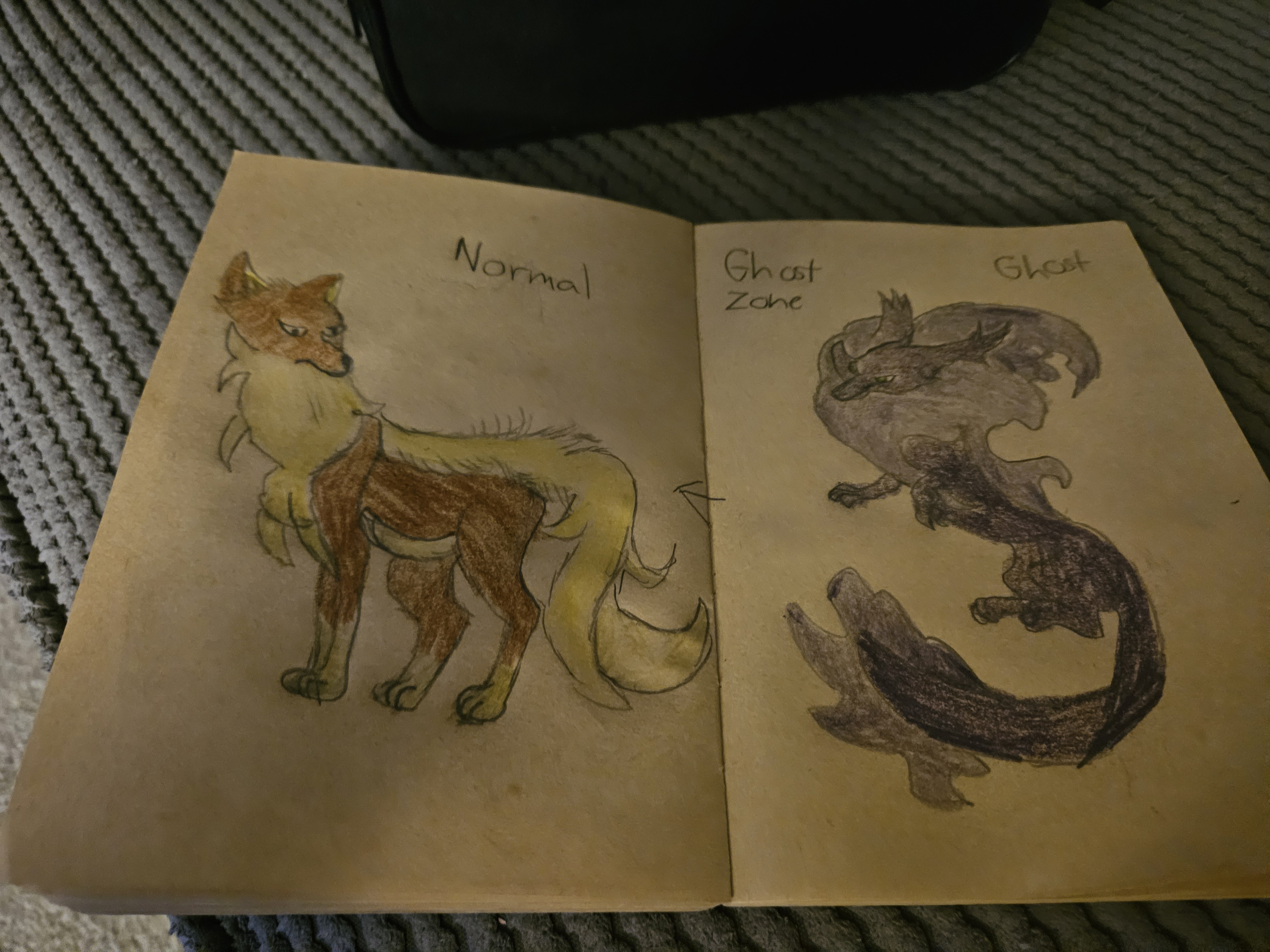 Danny phantom fakemon pokedex eevee evolves